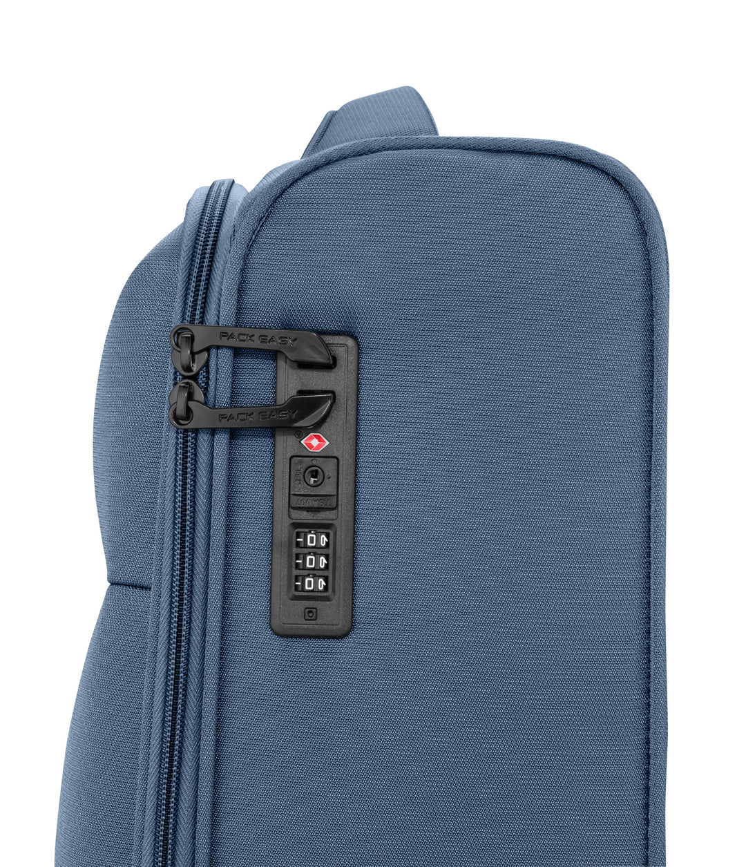 Handgepäck Koffer EasyJet 36 x 45 x 20 blau Underseater Detail TSA Schloss