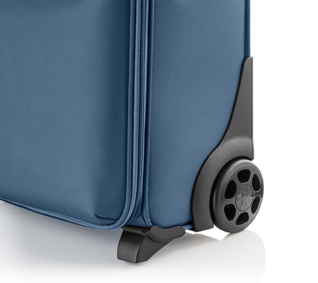 Handgepäck Koffer EasyJet 36 x 45 x 20 blau Underseater Detail Rolle