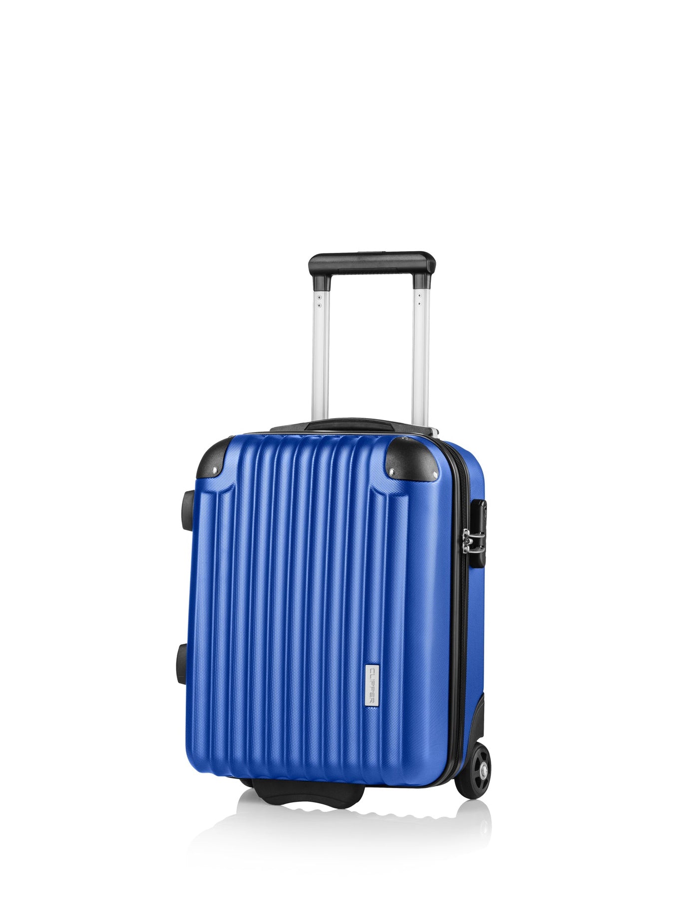 Small hand luggage for airplanes Rolling suitcases of the